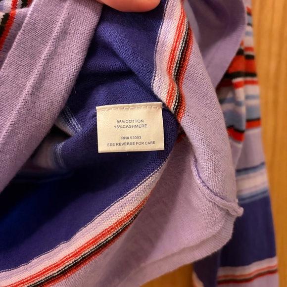 Tyler Boe Stripped Turtleneck Sweater - Picture 3 of 5